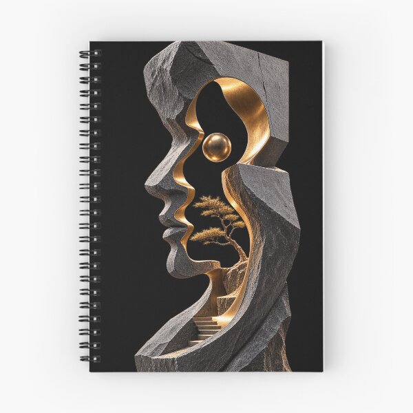 Item preview, Negative Space Sculpture | Inner World Contemporary Wall Art designed and sold by rigelcreation.