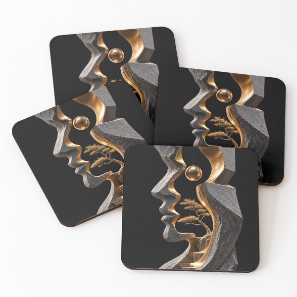 Item preview, Negative Space Sculpture | Inner World Contemporary Wall Art designed and sold by rigelcreation.