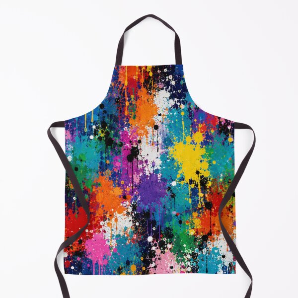 Item preview, Electric Spectrum Splatter Action Abstract Art designed and sold by THE SPLATTERED HAUS BY SAGE BANKS.
