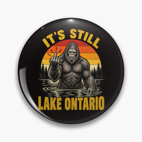 Item preview, Bigfoot in Lake Ontario designed and sold by FrameFlow.