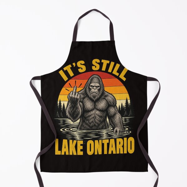 Item preview, Bigfoot in Lake Ontario designed and sold by FrameFlow.