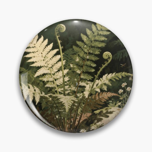 Item preview, Fern Botanical Wall Art, Woodland Fern Painting, Green Nature Print, Botanical Forest Decor designed and sold by stylishdzign.