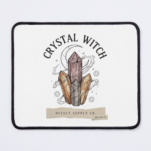 Item preview, Crystal Witch T-Shirt | Amethyst Moon Magic Halloween Graphic Tee v4 designed and sold by DarylWelsh2024.