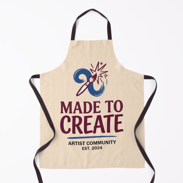 Item preview, Made To Create Artist Paintbrush Graphic designed and sold by hutofdesigns.