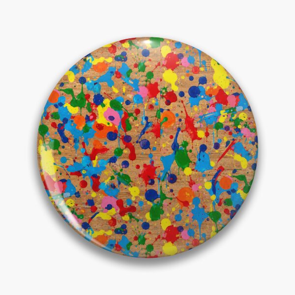 Item preview, Woodland Spectrum Splatter Action Abstract Art designed and sold by THE SPLATTERED HAUS BY SAGE BANKS.