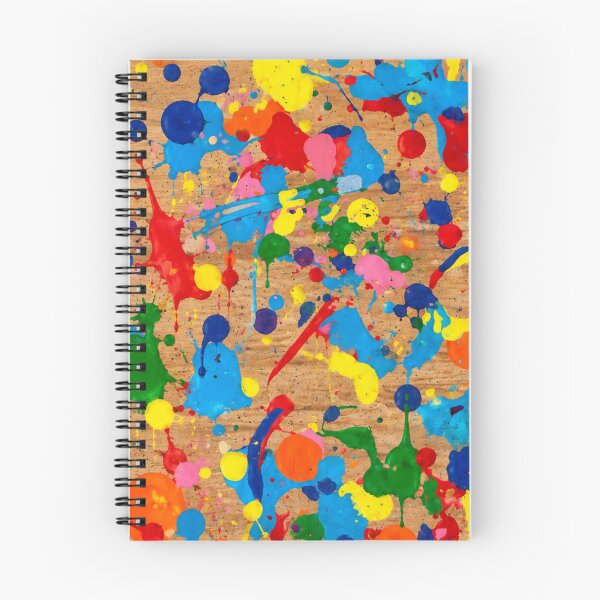 Item preview, Woodland Spectrum Splatter Action Abstract Art designed and sold by THE SPLATTERED HAUS BY SAGE BANKS.