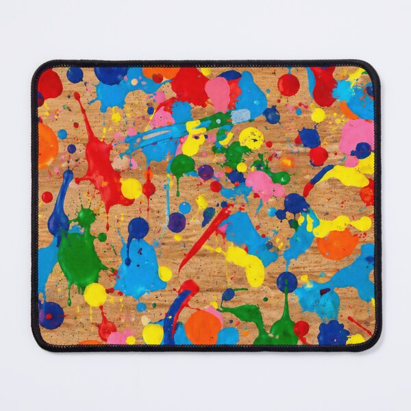 Item preview, Woodland Spectrum Splatter Action Abstract Art designed and sold by THE SPLATTERED HAUS BY SAGE BANKS.