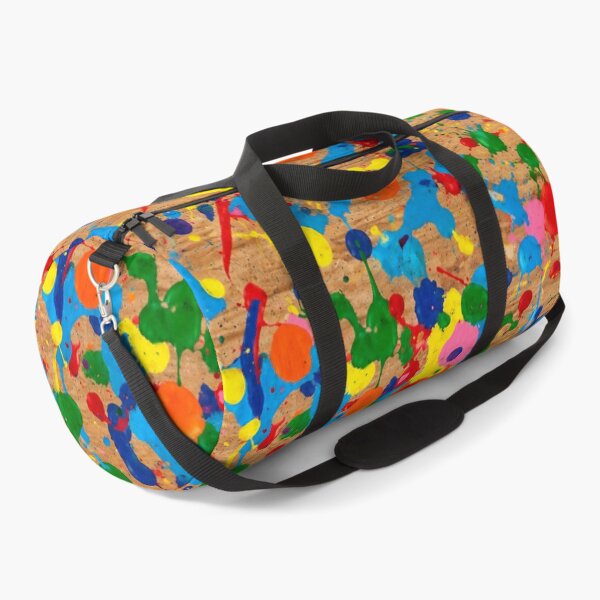Item preview, Woodland Spectrum Splatter Action Abstract Art designed and sold by THE SPLATTERED HAUS BY SAGE BANKS.