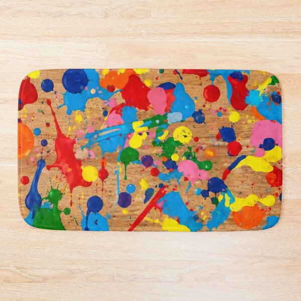 Item preview, Woodland Spectrum Splatter Action Abstract Art designed and sold by THE SPLATTERED HAUS BY SAGE BANKS.