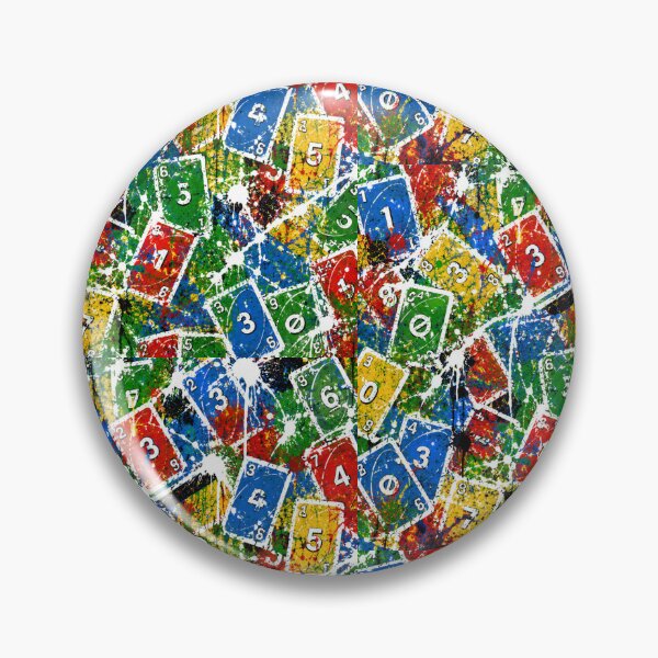 Item preview, Card Game Chaos Mixed Media Art designed and sold by THE SPLATTERED HAUS BY SAGE BANKS.