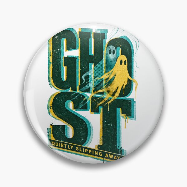 Item preview, Ghost — Quietly Slipping Away designed and sold by NuretroStudio.