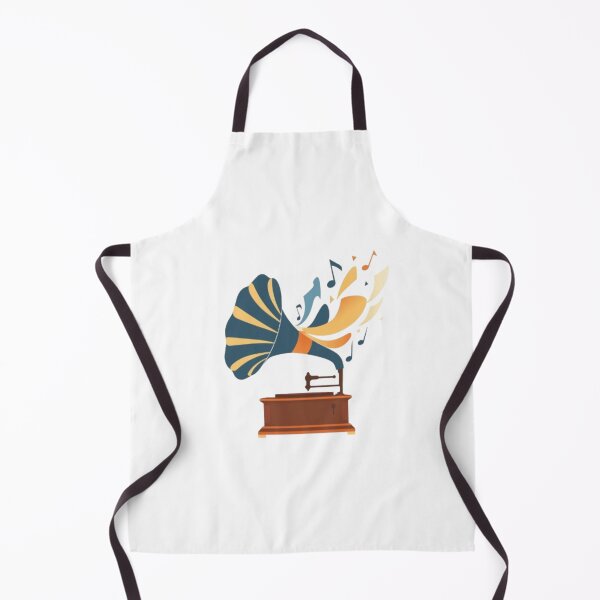 Item preview, Retro Gramophone Vintage Music Notes Explosion designed and sold by ByKayaPrints.