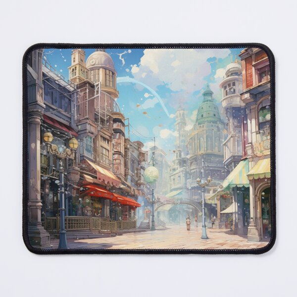 Item preview, Dreamy Fantasy Anime City designed and sold by bella-rosa87.