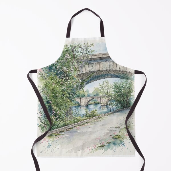 Item preview, Stone Bridge in Watercolor designed and sold by Axokris.