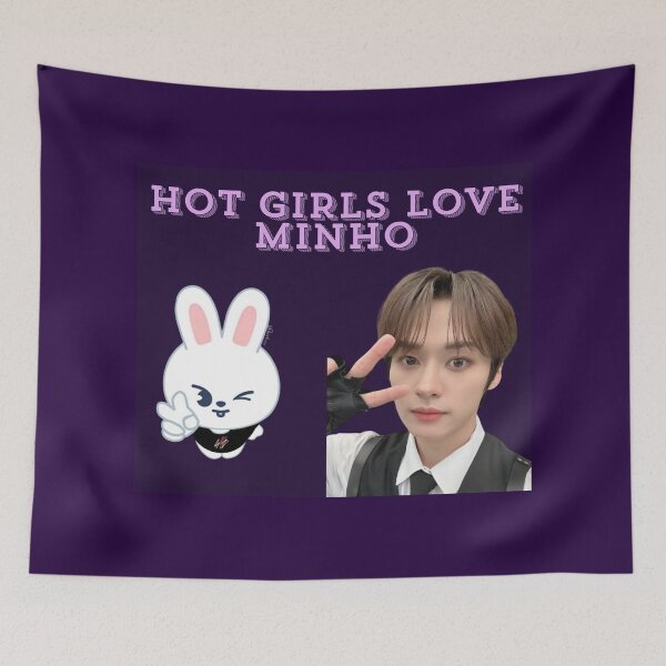 Item preview, Skz Minho Flag/Tapestry designed and sold by lixiiy.