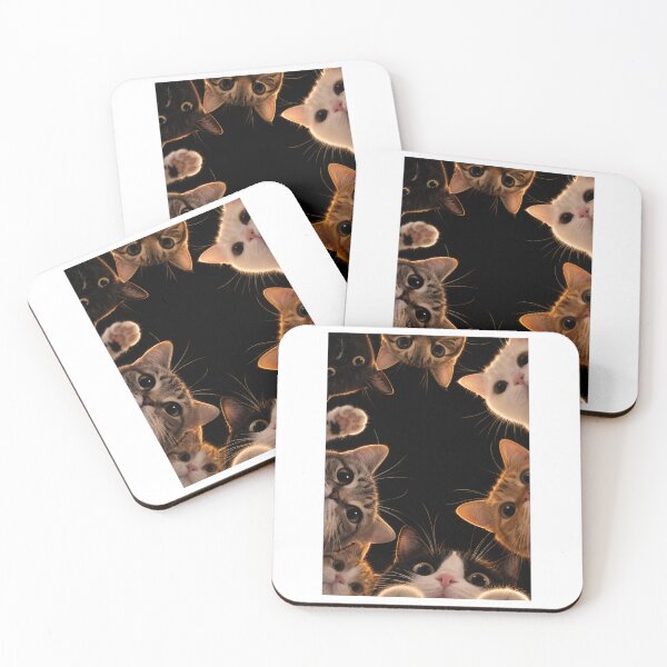 Item preview, Curious Cats Looking Down designed and sold by H-Tsvetkova.