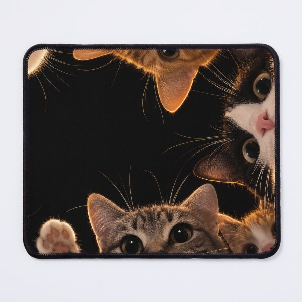 Item preview, Curious Cats Looking Down designed and sold by H-Tsvetkova.