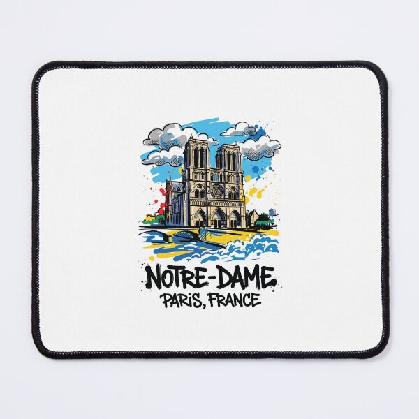 Item preview, Notre Dame Cathedral Paris France Art Print designed and sold by Merch by Das Design Studio.