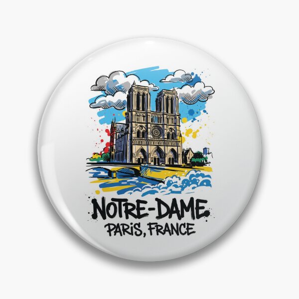 Item preview, Notre Dame Cathedral Paris France Art Print designed and sold by Merch by Das Design Studio.