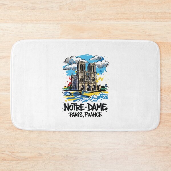 Item preview, Notre Dame Cathedral Paris France Art Print designed and sold by Merch by Das Design Studio.
