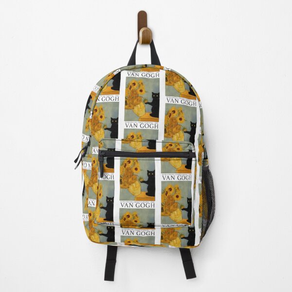 Item preview, Whimsical Cat & Sunflowers: A Post-Impressionist Masterpiece | ⭐⭐⭐⭐⭐ Best Seller designed and sold by Yobconcept.