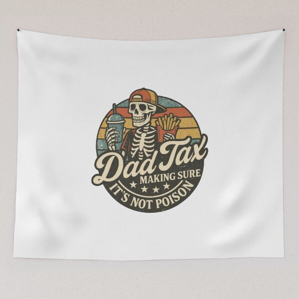 Item preview, Dad Tax Making Sure It's Not Poison Fathers Day designed and sold by jamijallen.