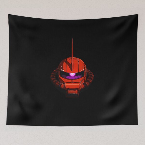 Item preview, Char's Zaku II Head Unit Art hand draw illustration designed and sold by sabartgunpla.