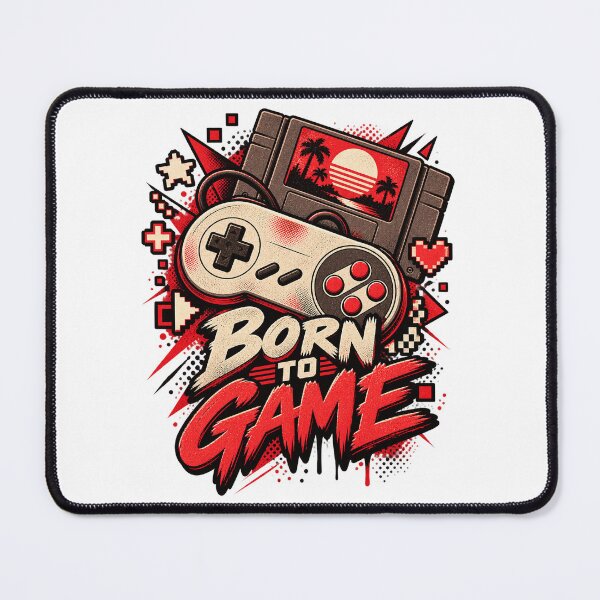 Item preview, Born to Game Retro Controller Nostalgia Gift designed and sold by WaviStudio.