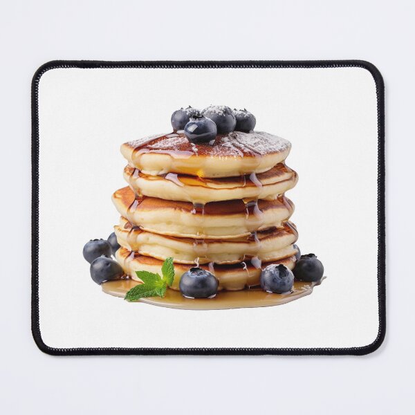 Item preview, Honey Blueberry pancakes with mint leaves designed and sold by Creativity Zone.