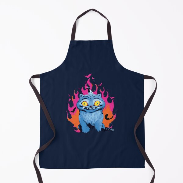 Item preview, Creepy Blue Monster Flames Halloween designed and sold by grahamby.