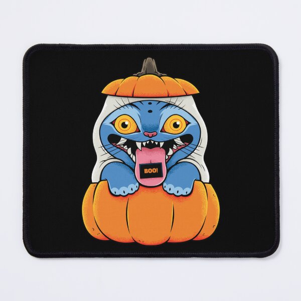 Item preview, Funny Blue Monster Pumpkin Halloween designed and sold by grahamby.