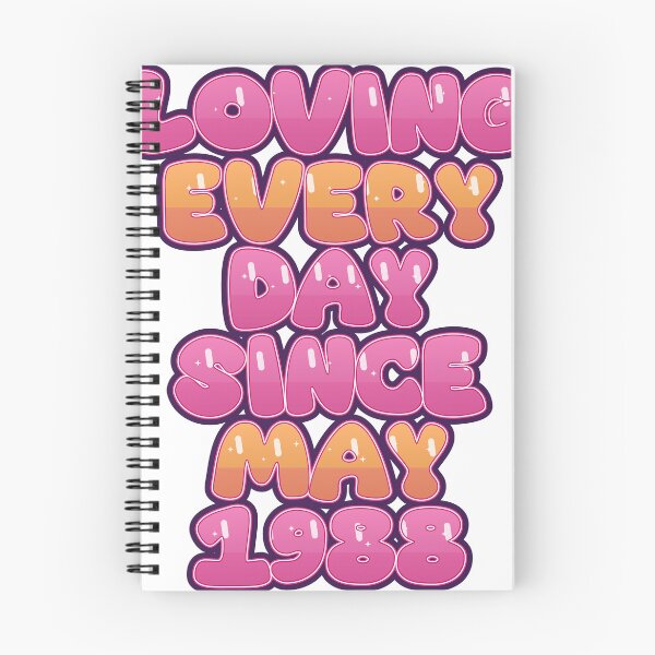 Item preview, LOVING EVERY DAY SINCE MAY 1988 designed and sold by TheIconSmith.