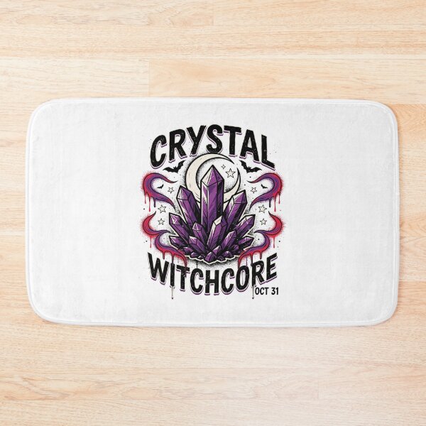 Item preview, Crystal Witch T-Shirt | Amethyst Moon Magic Halloween Graphic Tee v6 designed and sold by DarylWelsh2024.