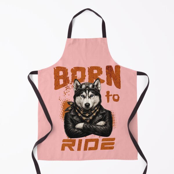 Item preview, Siberian Husky Born To Ride - Biker Jacket & Bandana & Goggles designed and sold by PixelsPaws.