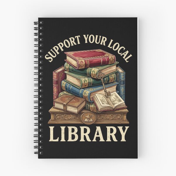 Item preview, Support Your Local Library designed and sold by YalenArt.