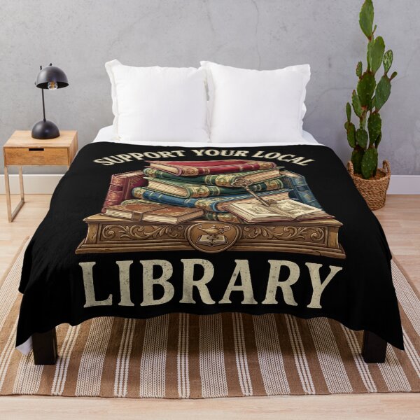 Item preview, Support Your Local Library designed and sold by YalenArt.