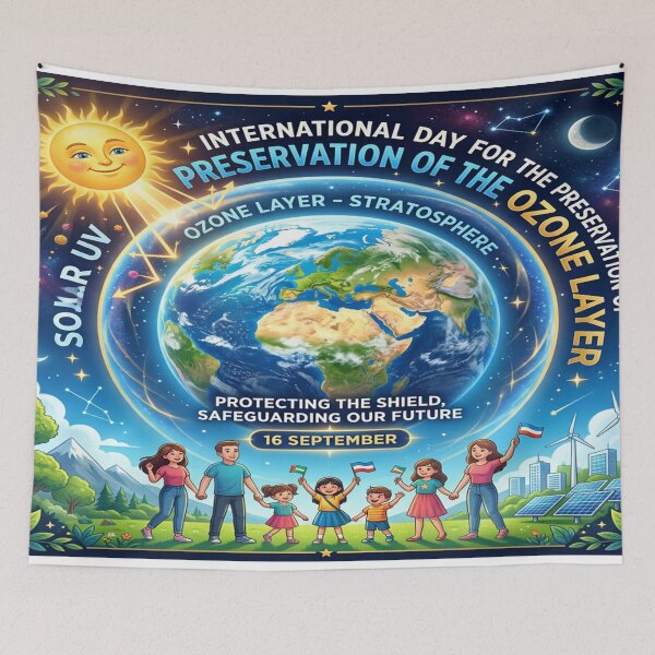 Item preview, Protective Atmosphere: Earth’s Shield Against Solar Rays designed and sold by Solomon-Ent-144.