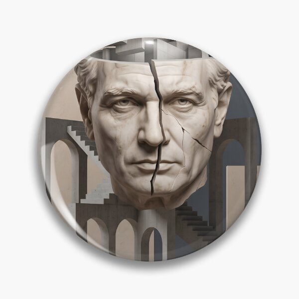 Item preview, DECONSTRUCTION: The Play of Signifiers – Triptych No. 1 designed and sold by Brutal-Form.