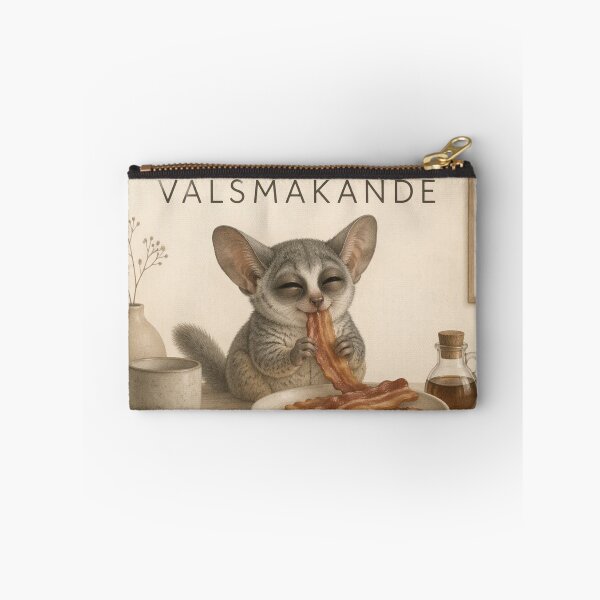 Item preview, Hygge Bush Baby (Galago) & Bacon "DELICIOUS" designed and sold by NickWhittleArt.