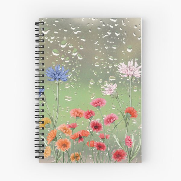 Aperçu de l'œuvre Fleurs sauvages caressées par la pluie - Accessoires pour la maison créée et vendue par soprinted.