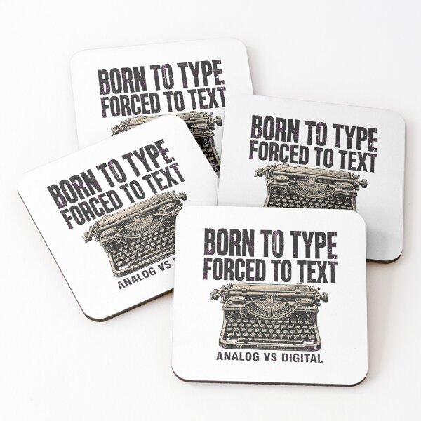 Item preview, Clack Clack Clack Typewriter Sound Funny Collector design  designed and sold by VYBE DARK Studio.