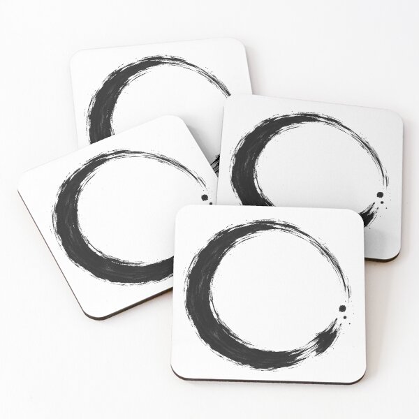 Item preview, Zen Enso Circle Minimalist Mindfulness Symbol Design designed and sold by A Light Worker.