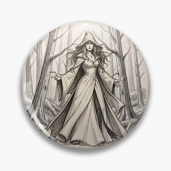 Item preview, The Witch in the Forest designed and sold by MagelliShop.