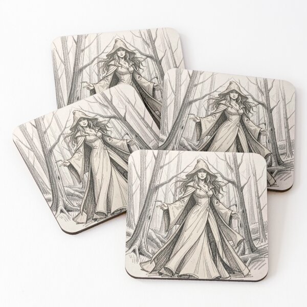 Item preview, The Witch in the Forest designed and sold by MagelliShop.
