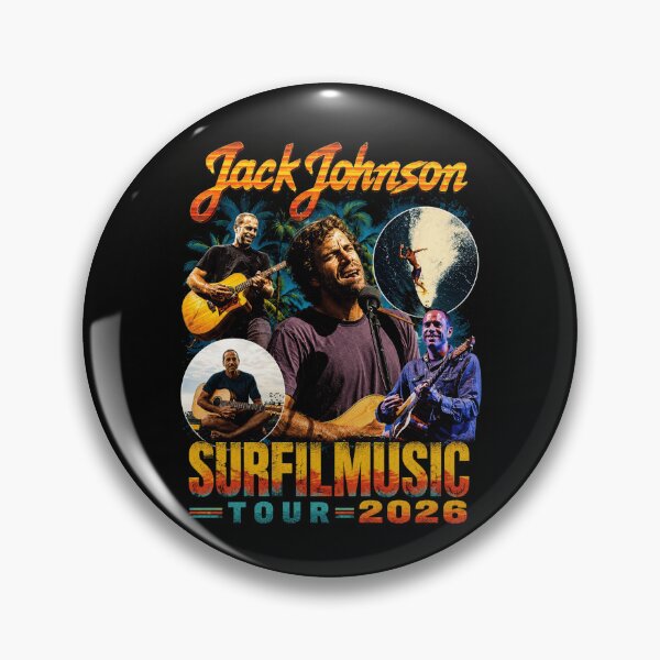 Item preview, Jack Johnson SURFILMUSIC 2026 Vintage Surf Culture Music designed and sold by ZeigerMax.