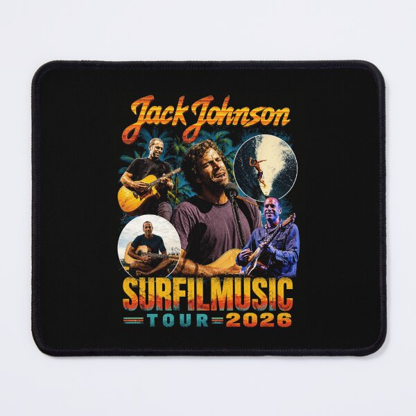Item preview, Jack Johnson SURFILMUSIC 2026 Vintage Surf Culture Music designed and sold by ZeigerMax.