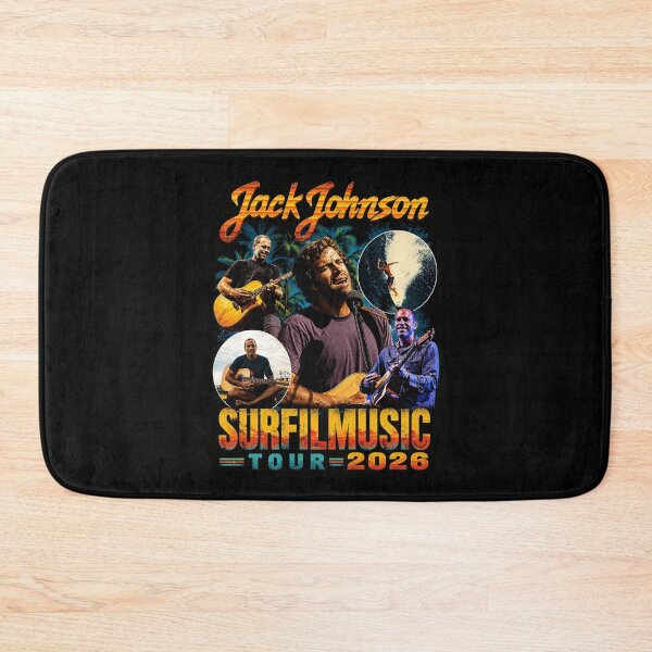 Item preview, Jack Johnson SURFILMUSIC 2026 Vintage Surf Culture Music designed and sold by ZeigerMax.
