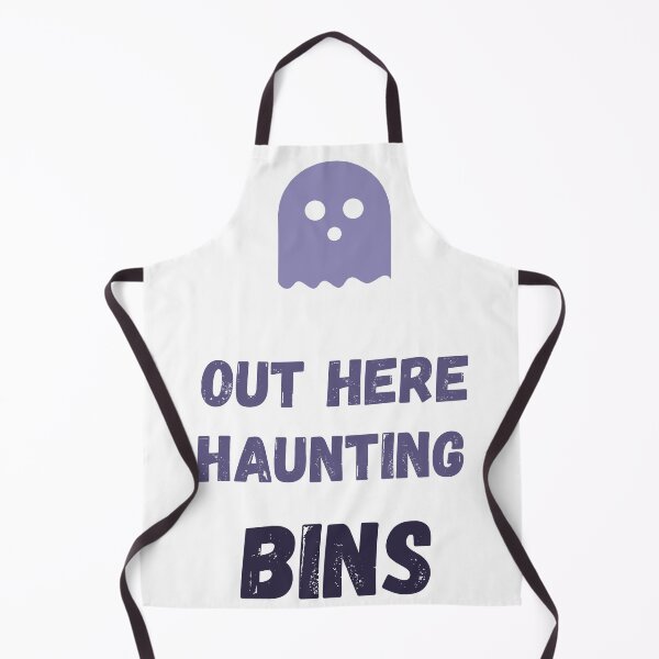Item preview, Out Here Haunting Bins Funny Raccoon Ghost Halloween Trash Panda designed and sold by Barbaroot.