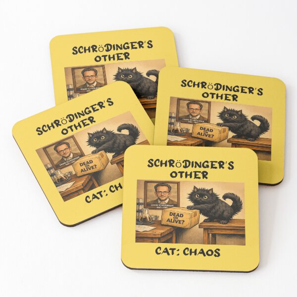 Item preview, Schrödinger's Other Cat: Chaos designed and sold by Oneyearmuse.