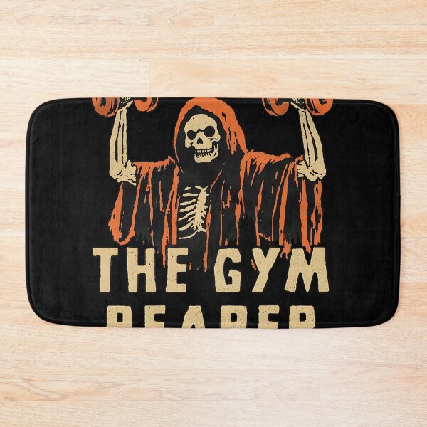 Item preview, The Gym Reaper Funny Halloween Fitness Workout designed and sold by ZEtexaxe.